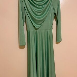 Vintage Mint Dress c 1970s